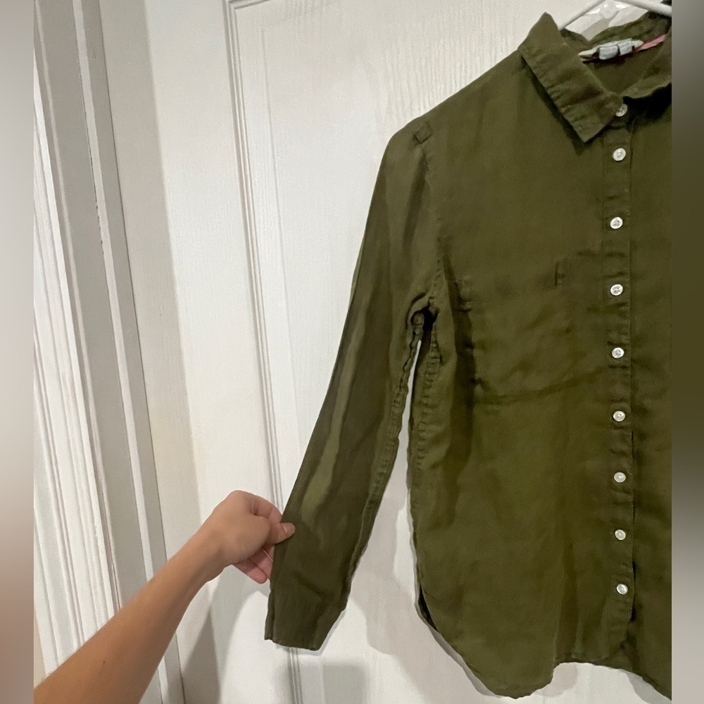 FINAL PRICE Boden Linen Button Down - Picture 4 of 9